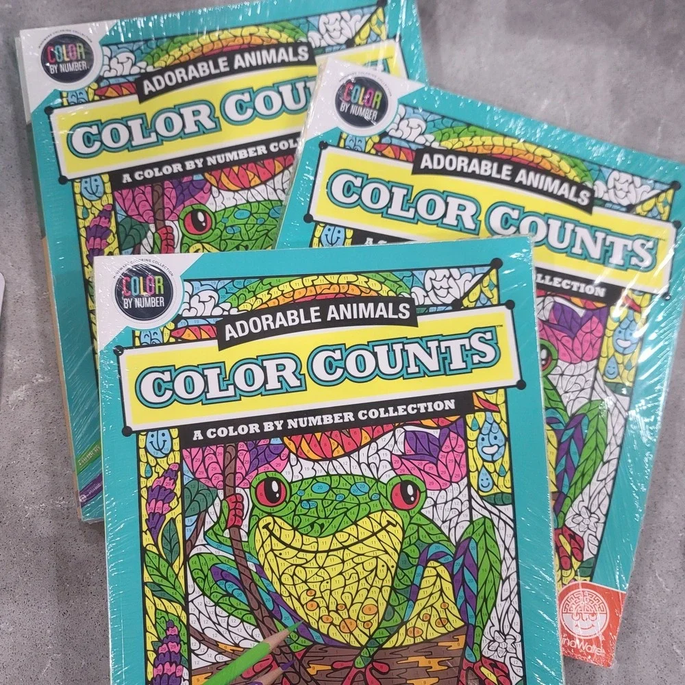 MindWare Adorable Animals, Sun Catchers, Mystery Mosaics NEW